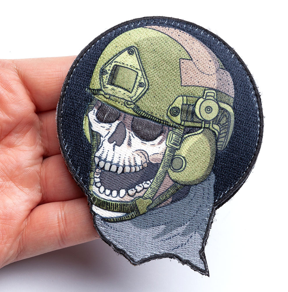 Varusteleka Helmet Skull Morale Patch