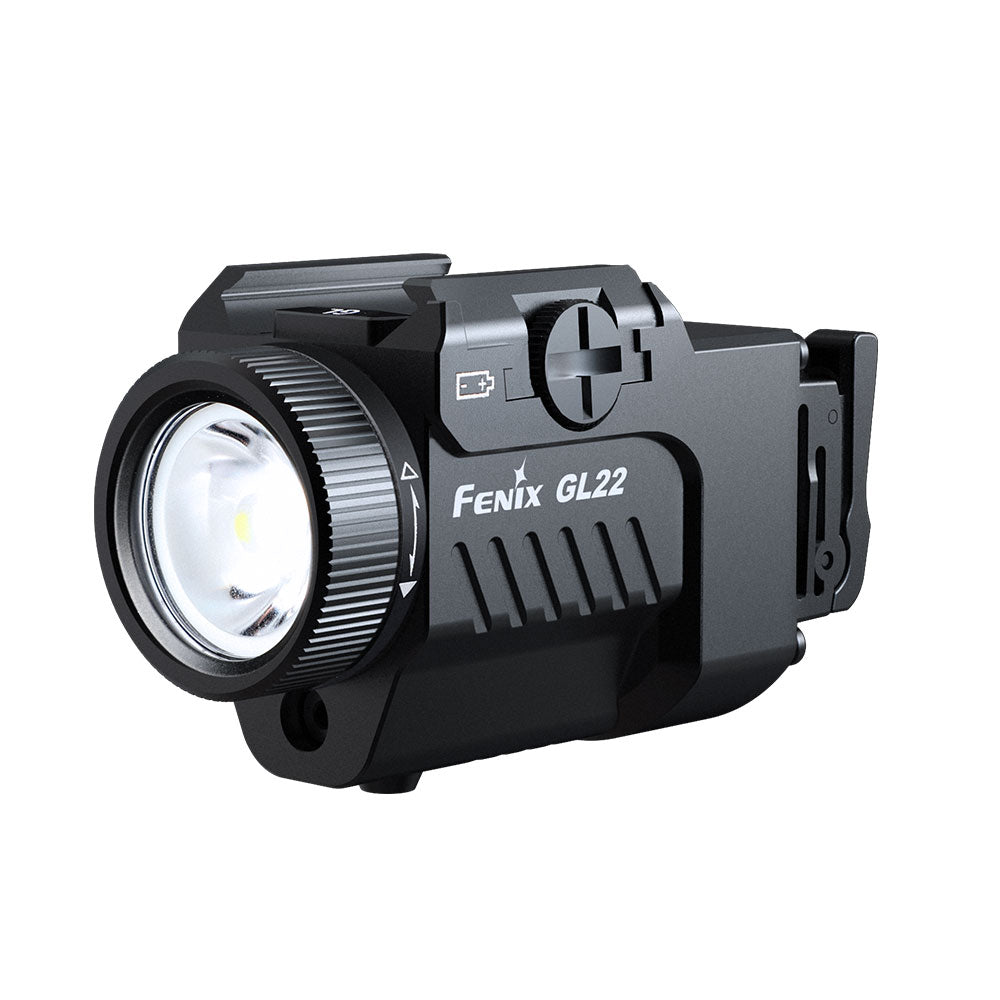 Fenix GL22 asevalo punaisella laserilla