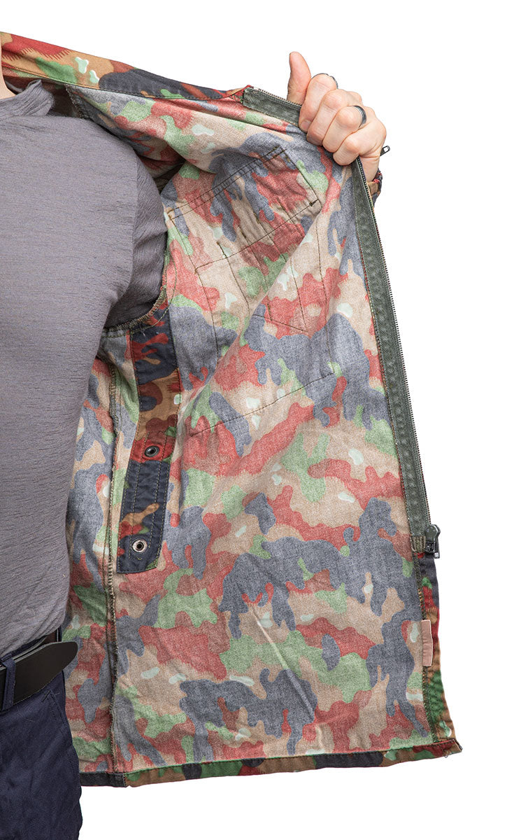 Swiss M83 Field Jacket, Alpenflage, Surplus