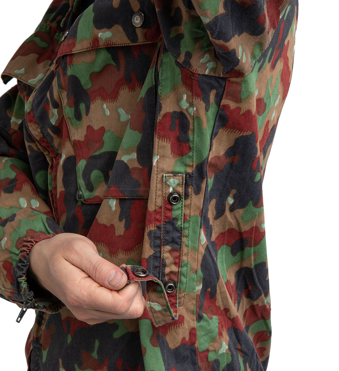 Swiss M83 Field Jacket, Alpenflage, Surplus