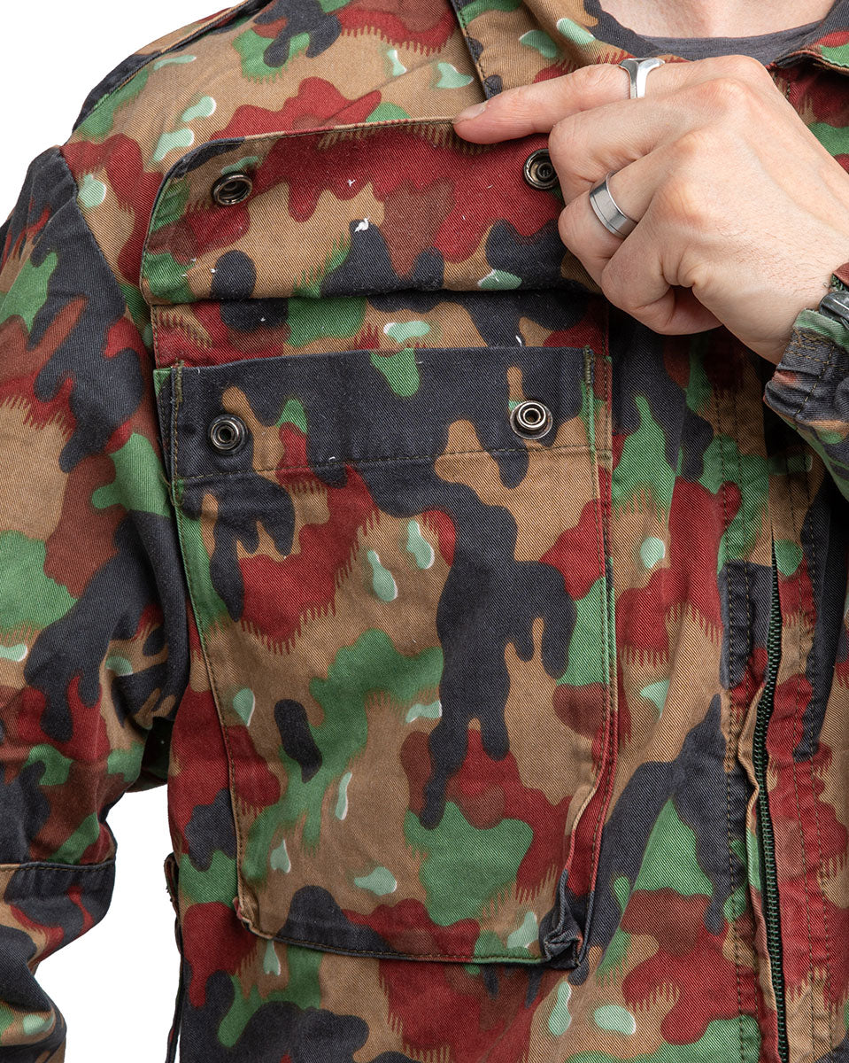 Swiss M83 Field Jacket, Alpenflage, Surplus