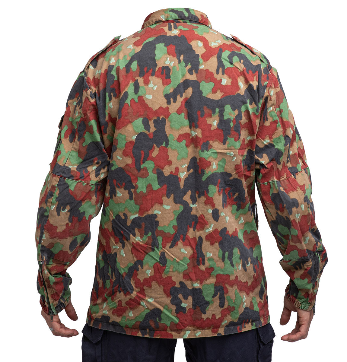 Swiss M83 Field Jacket, Alpenflage, Surplus