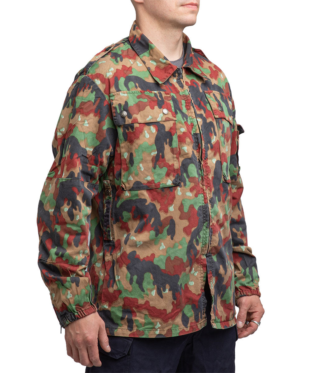 Swiss M83 Field Jacket, Alpenflage, Surplus