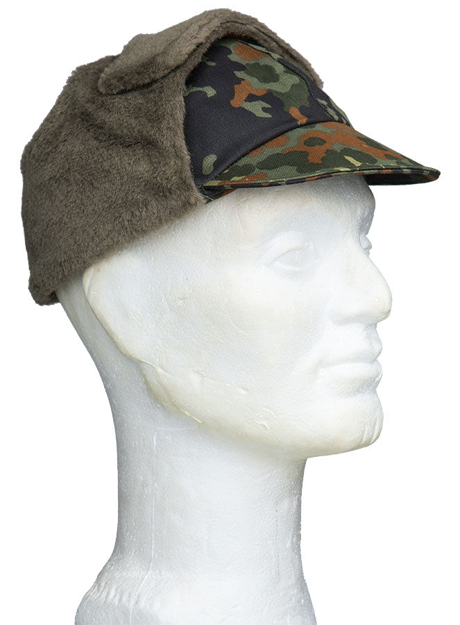 BW talvihattu, Flecktarn, ylijäämä