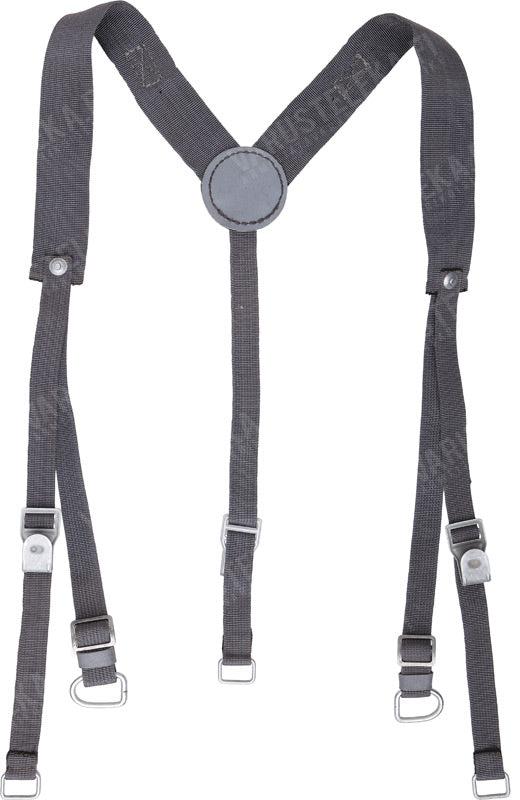 NVA Y-suspenders, Gray, Surplus