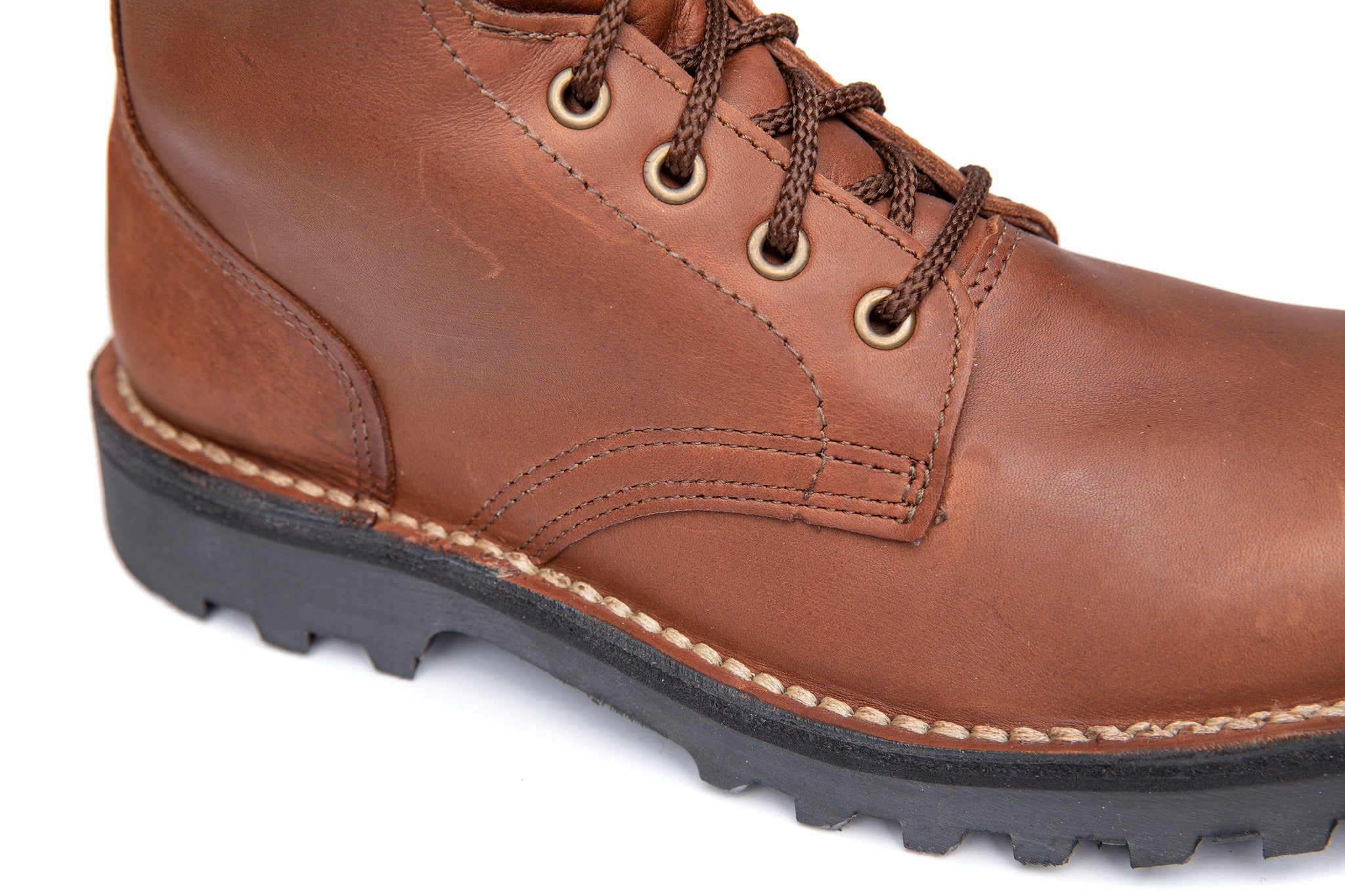 If you didn't notice by now; the sole construction includes real (double) stitching; which makes it repairable.