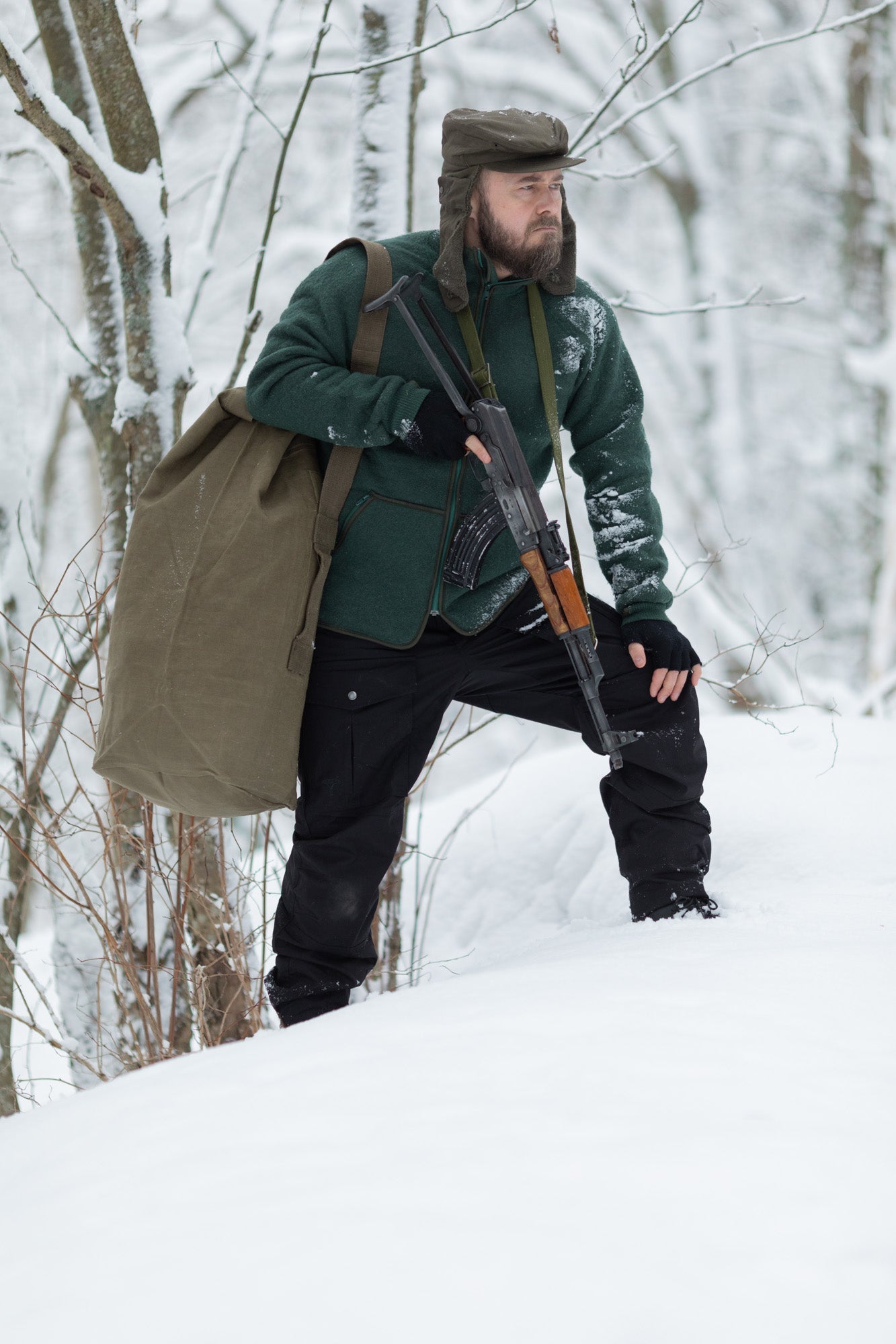 Austrian field cap, winter model, surplus
