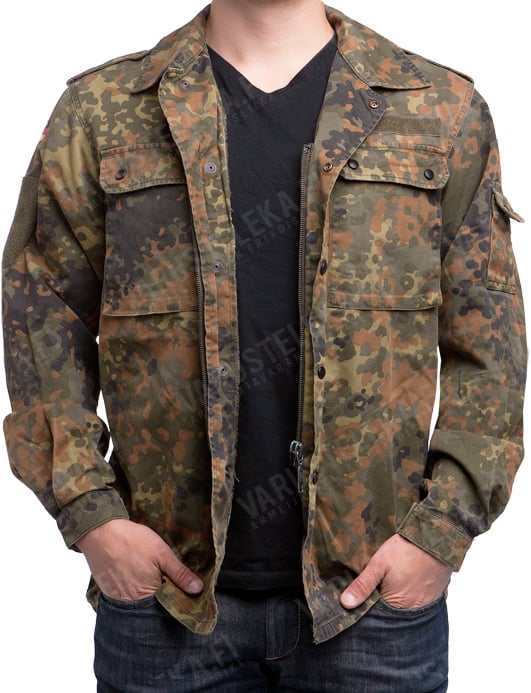 BW field shirt, Flecktarn, surplus