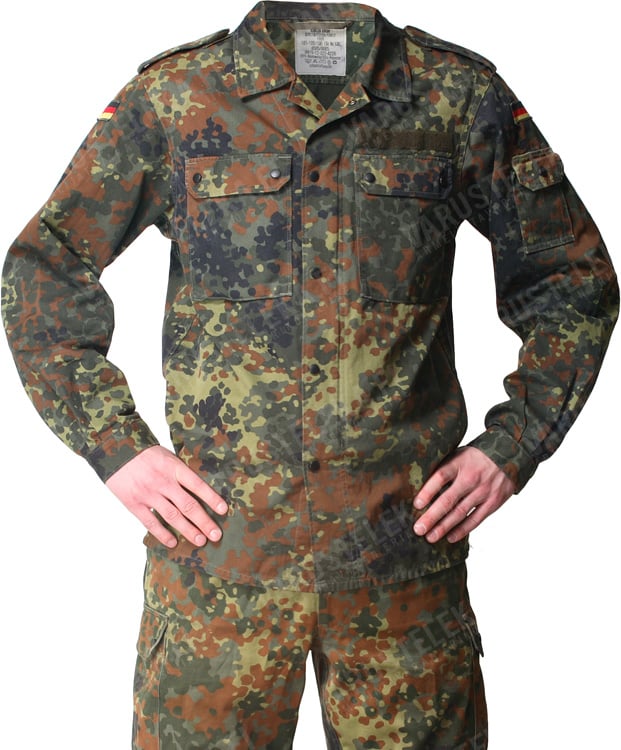 BW field shirt, Flecktarn, surplus