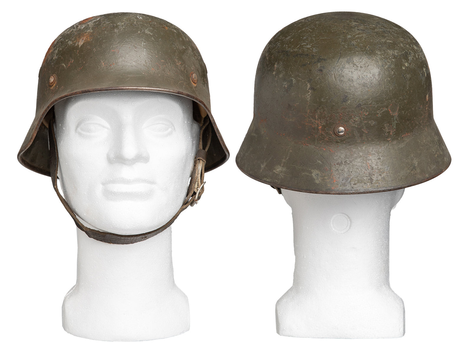 Finnish M40/55 steel helmet, surplus
