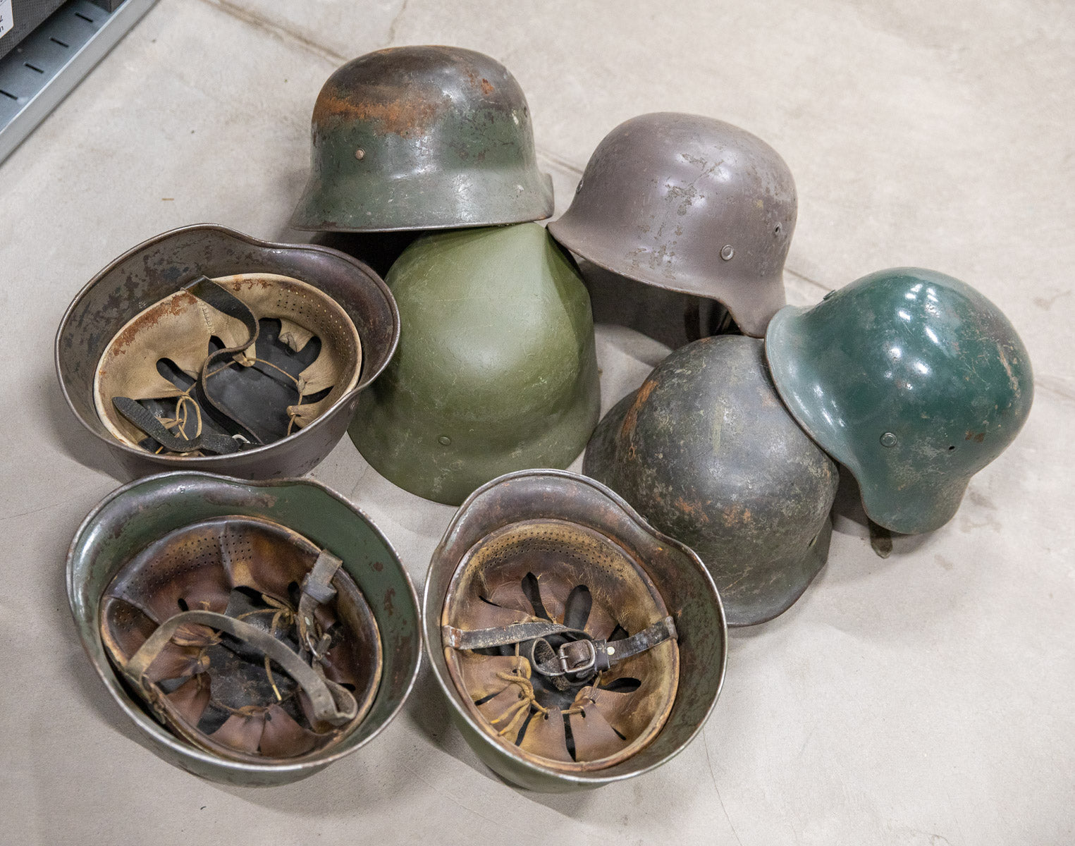 Finnish M40/55 steel helmet, surplus