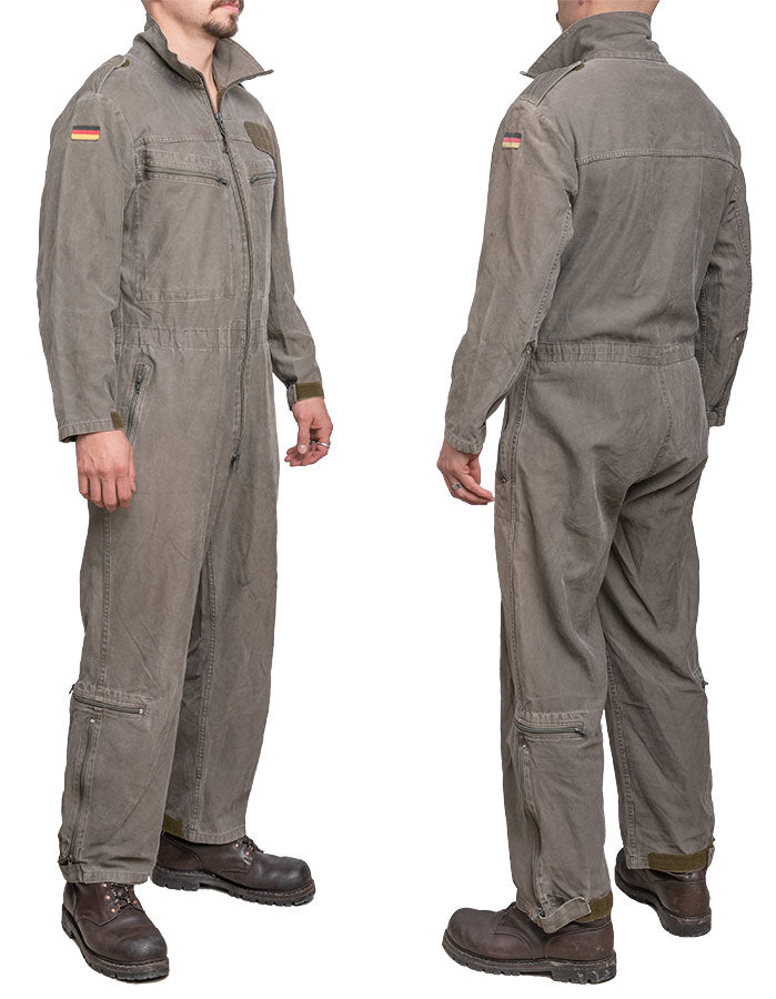 BW mechanic's coverall, olive drab, surplus