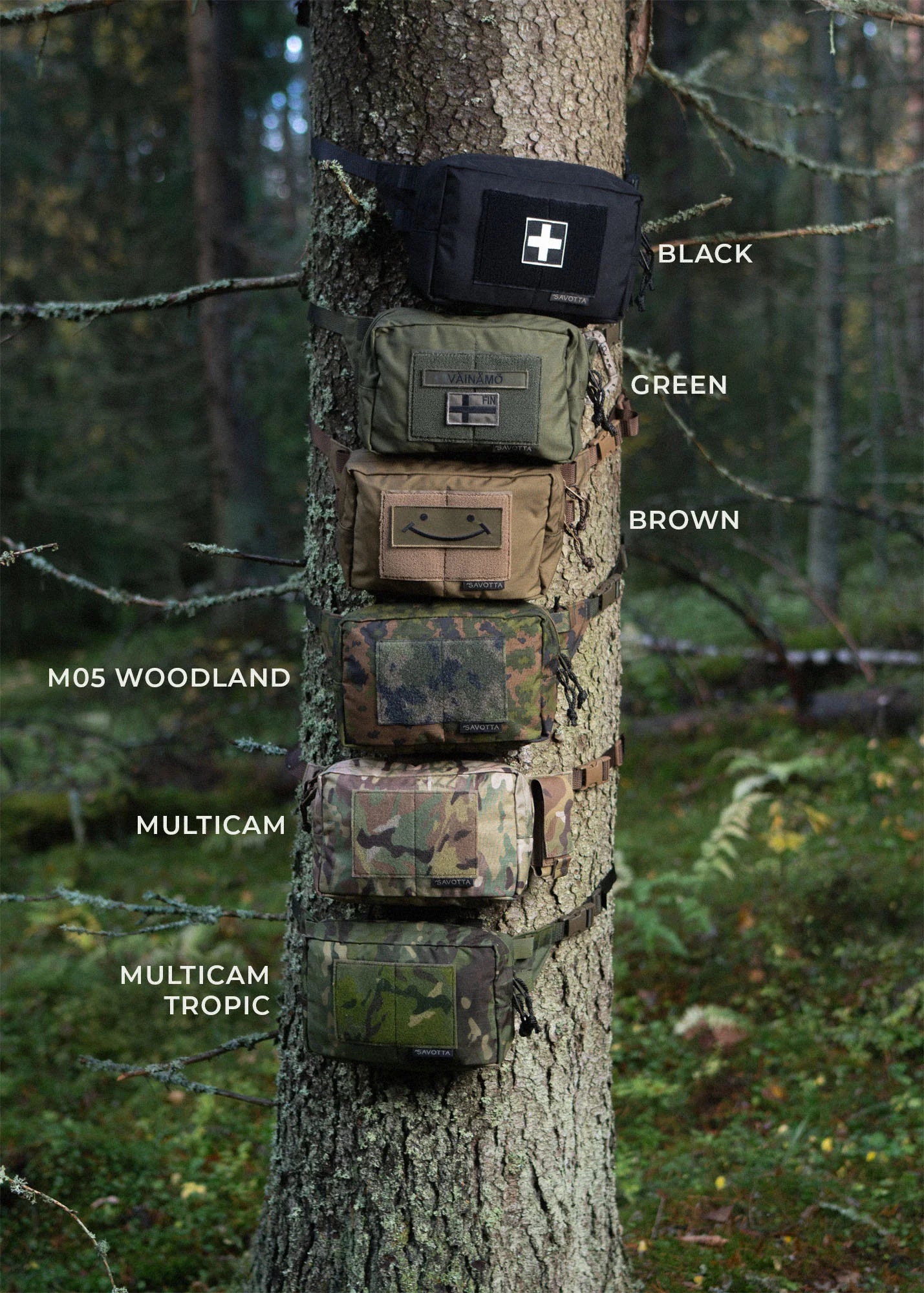 Savotta Suur-kukkaro hip pack