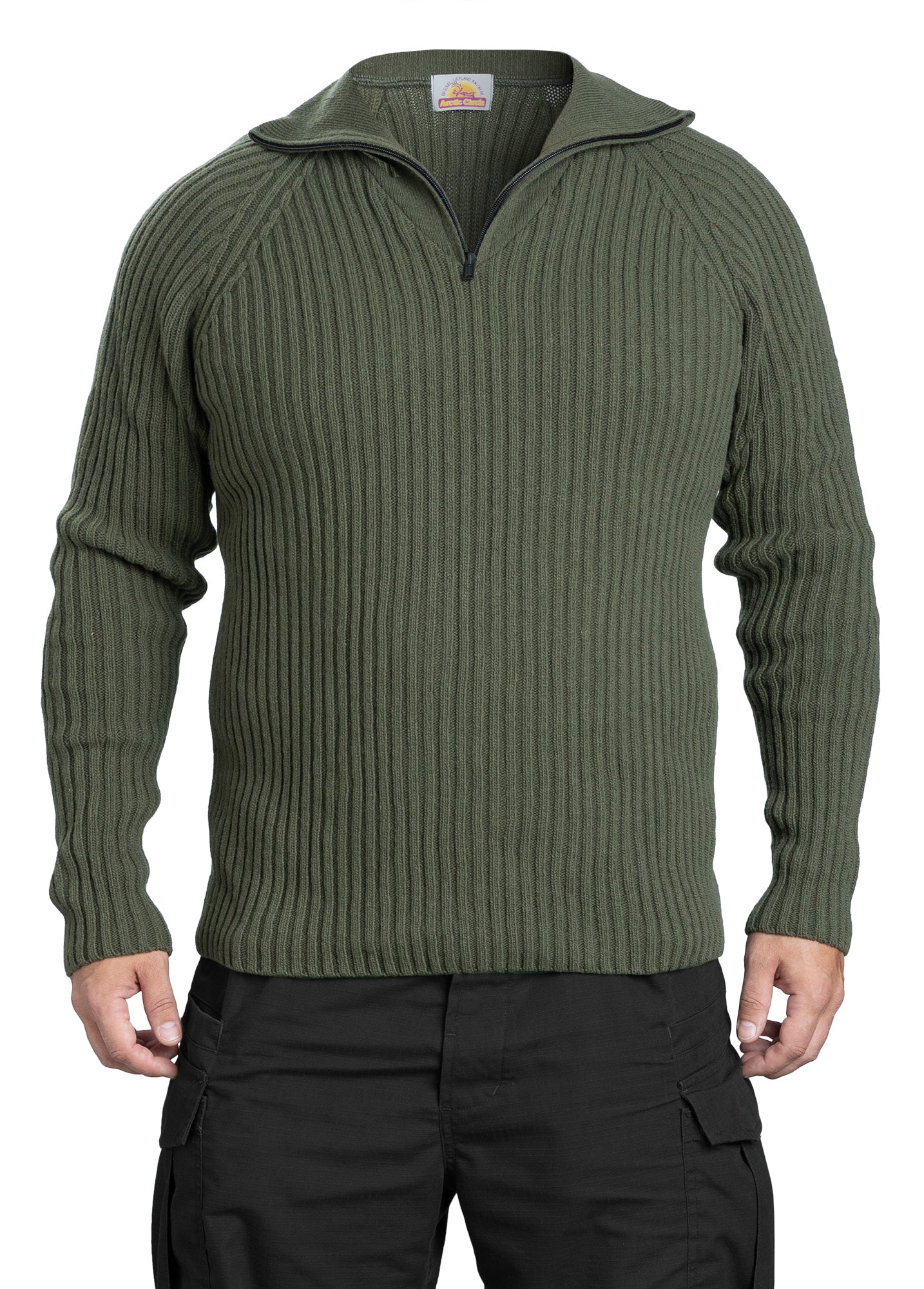 Arctic Circle Wool Sweater w. zipper