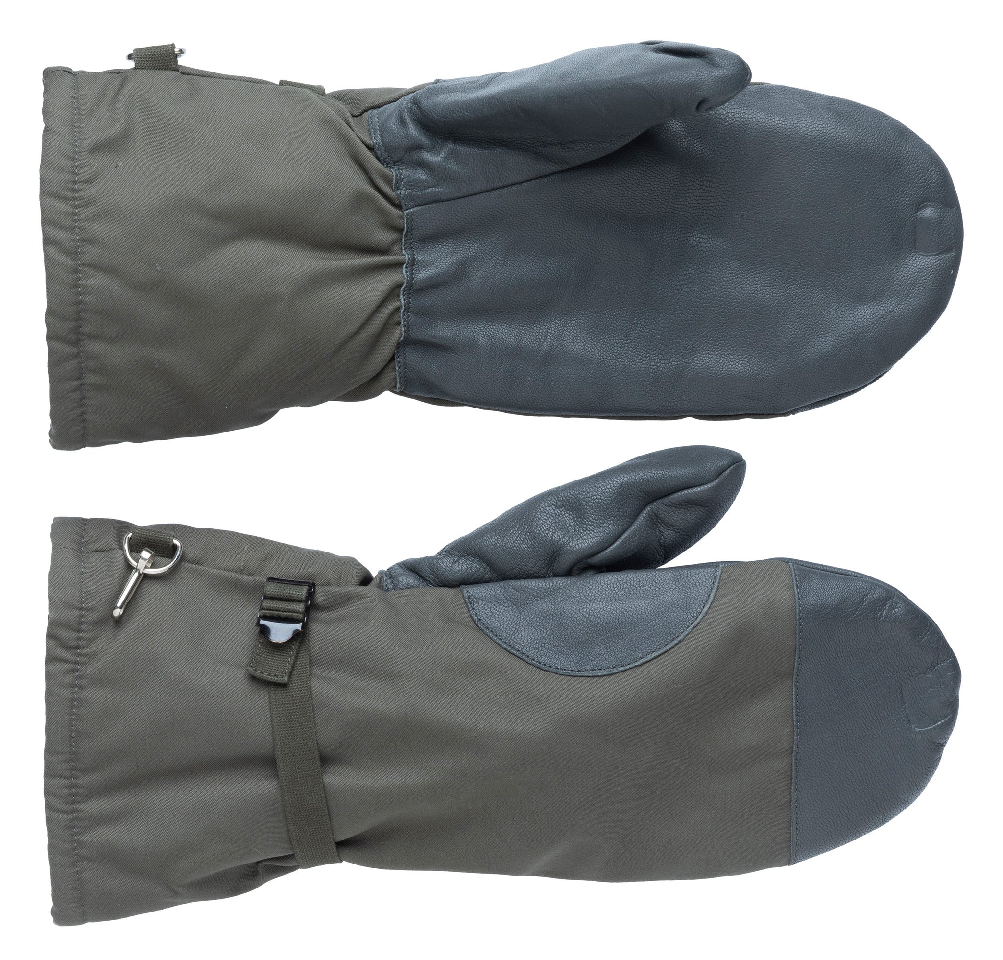 BW mittens, olive drab, surplus