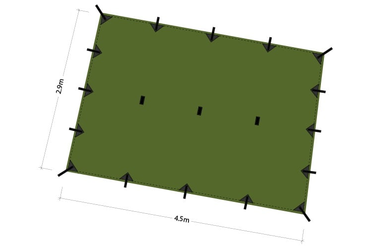 DD Hammocks SuperLight Tarp