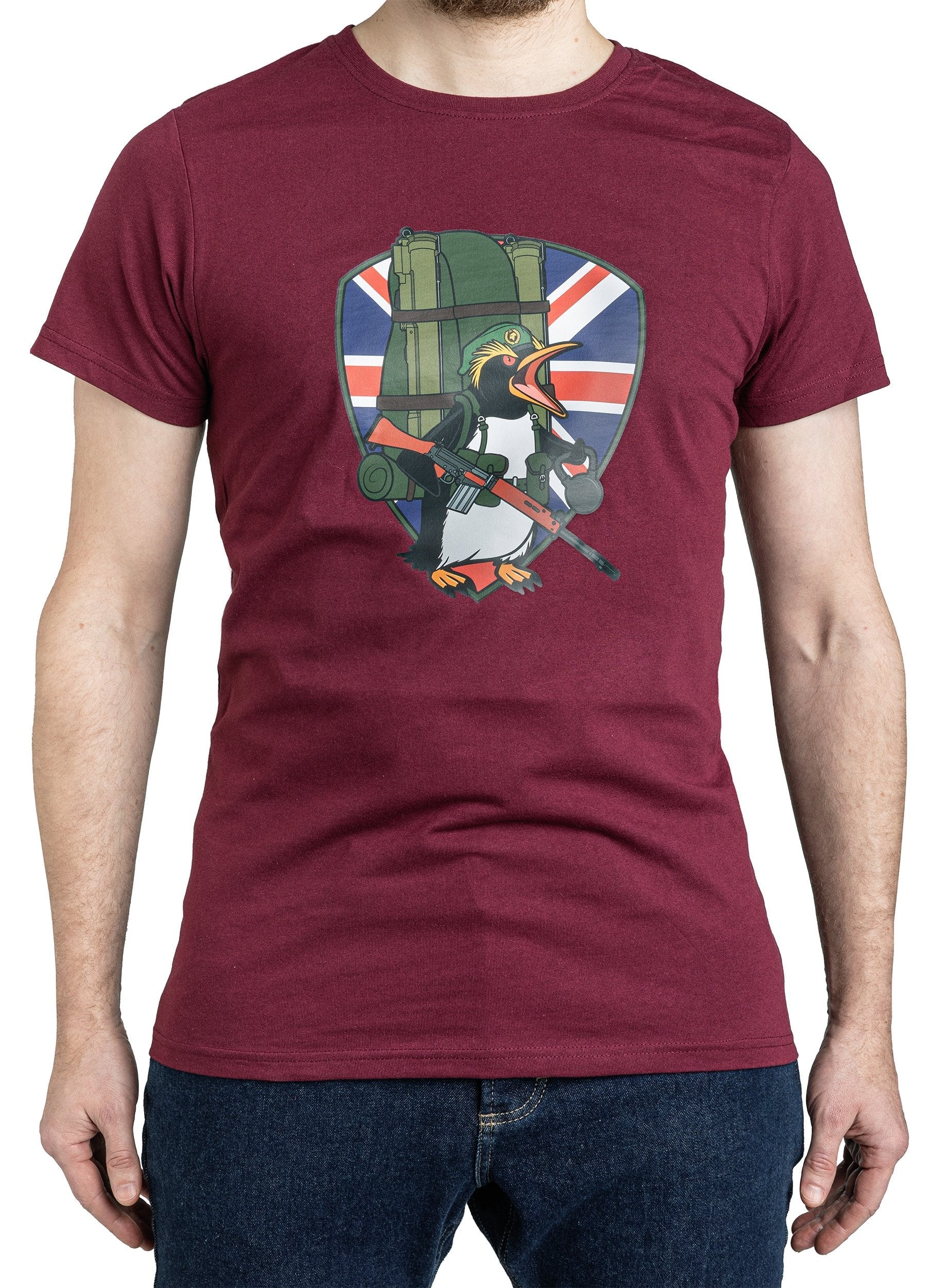 Forgotten Weapons Penguin Brutality T-paita
