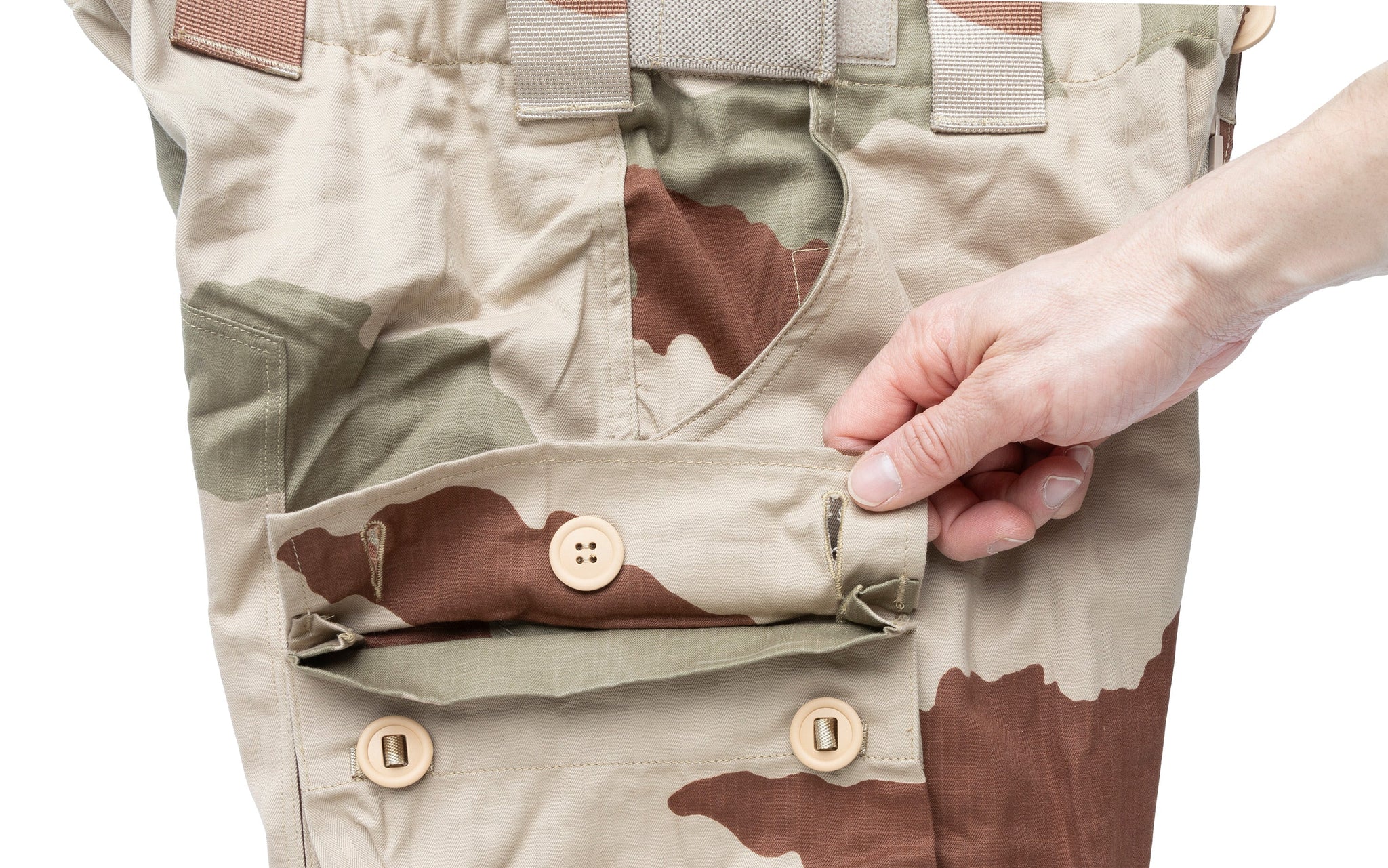 French Felin T4S2 Combat Pants, Desert Camo, Unissued