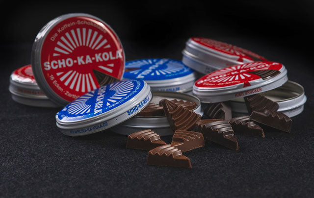 Scho-Ka-Kola, 100 g Tin Box