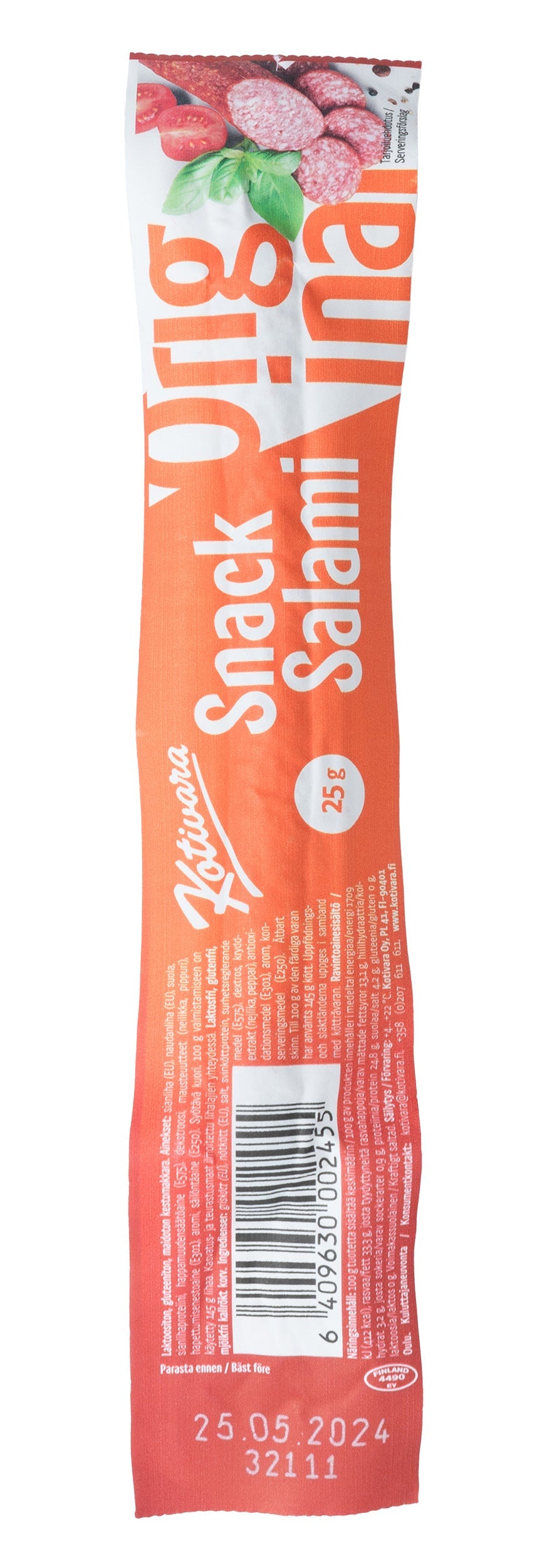 Kotivara Snack Salami 25 g