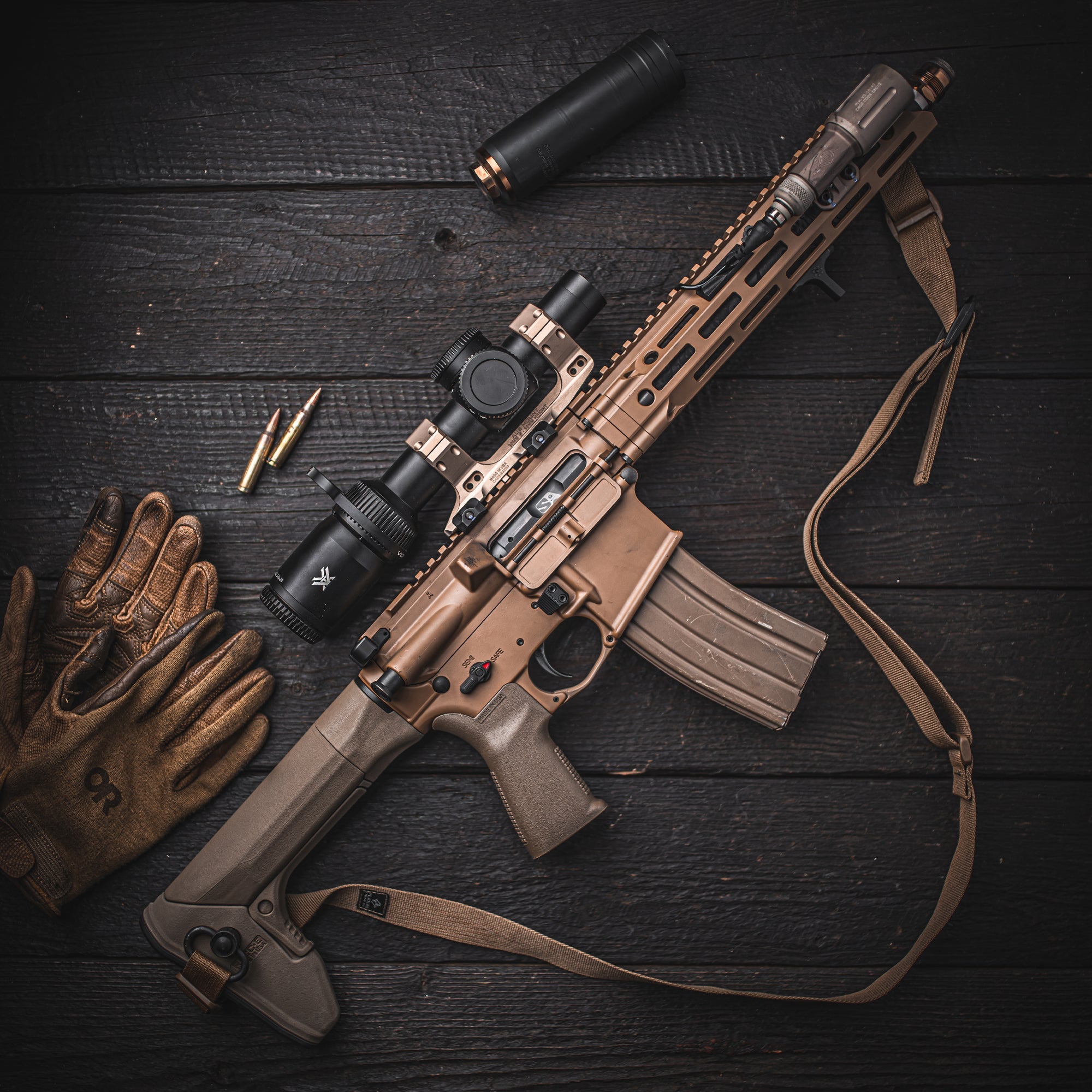 Reptilia RECC·E Carbine Stock, AR-15
