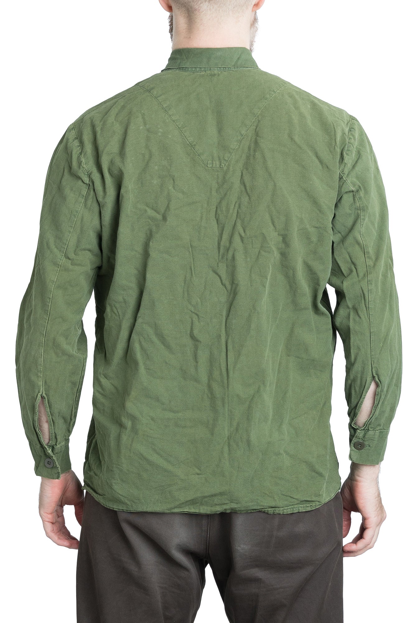 Swedish M59 Service Shirt, Green, Surplus