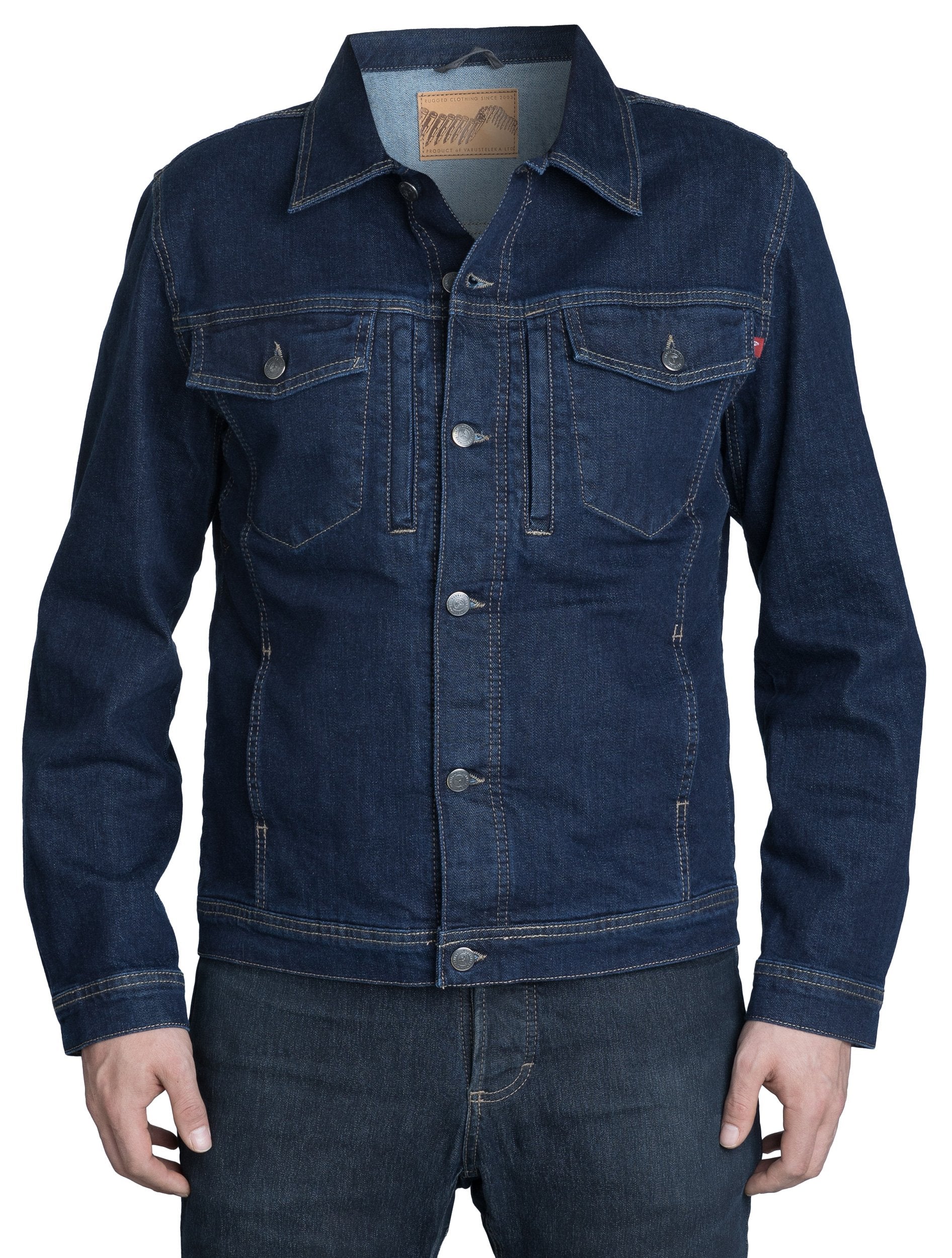 Model height 187 cm; chest circumference 108 cm; waist circumference 89 cm. Wearing size Medium Regular.