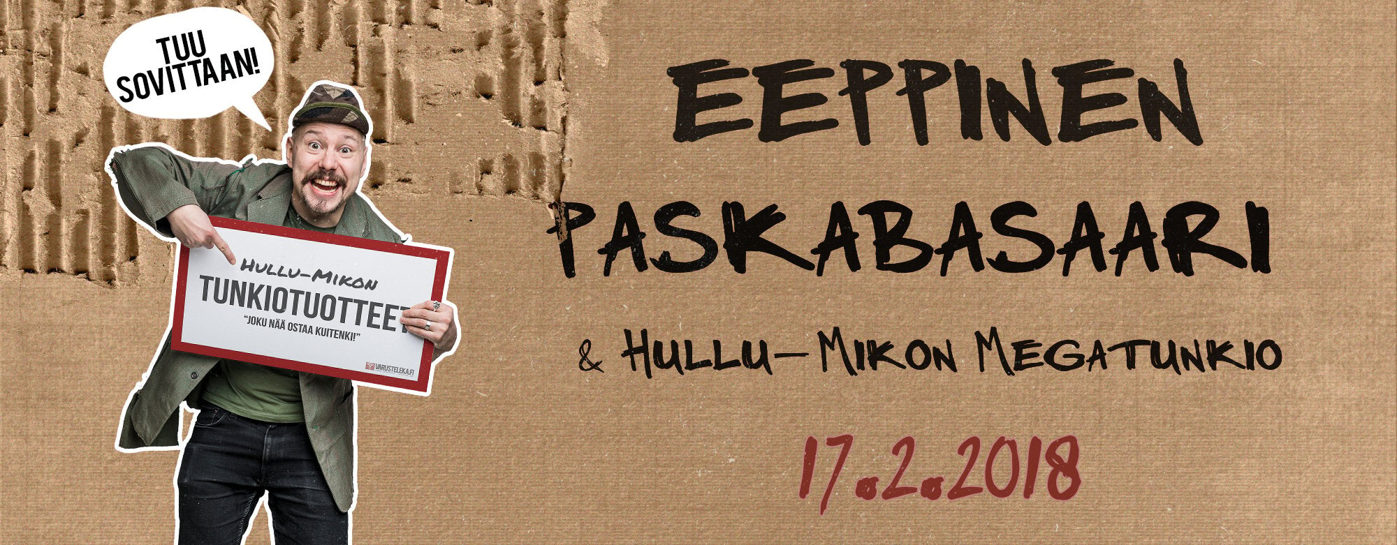 Epic Crap Bazaar and Crazy Mikko's Mega Bargains