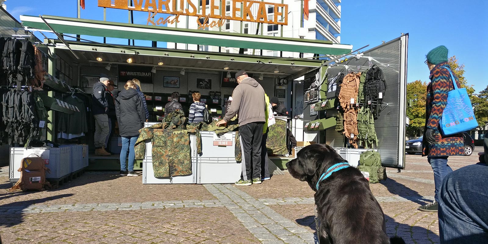 The Metal Faces The Bucket: Varusteleka Road Show 2018