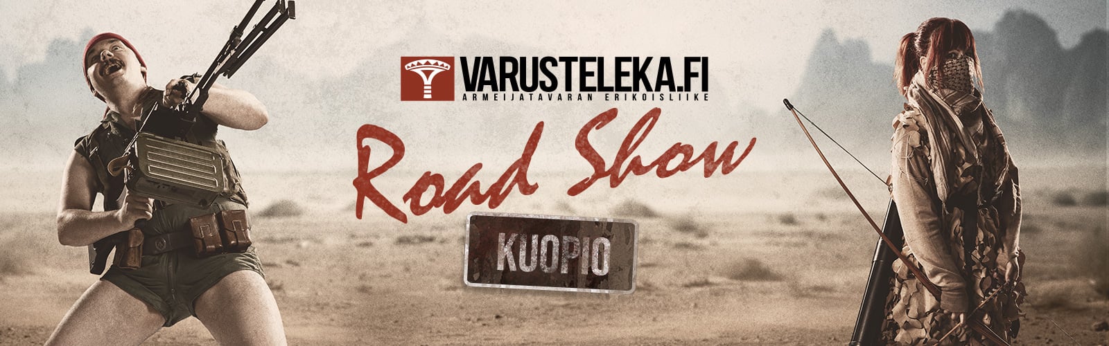 Varusteleka Road Show: Kuopio, OCT 14–16, 2021