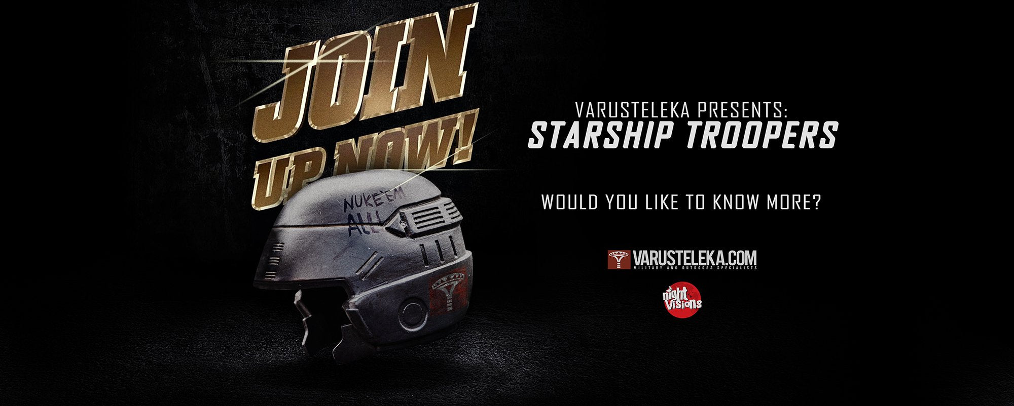 Night Visions x Varusteleka: Starship Troopers -private screening, MAR 28th, 2023