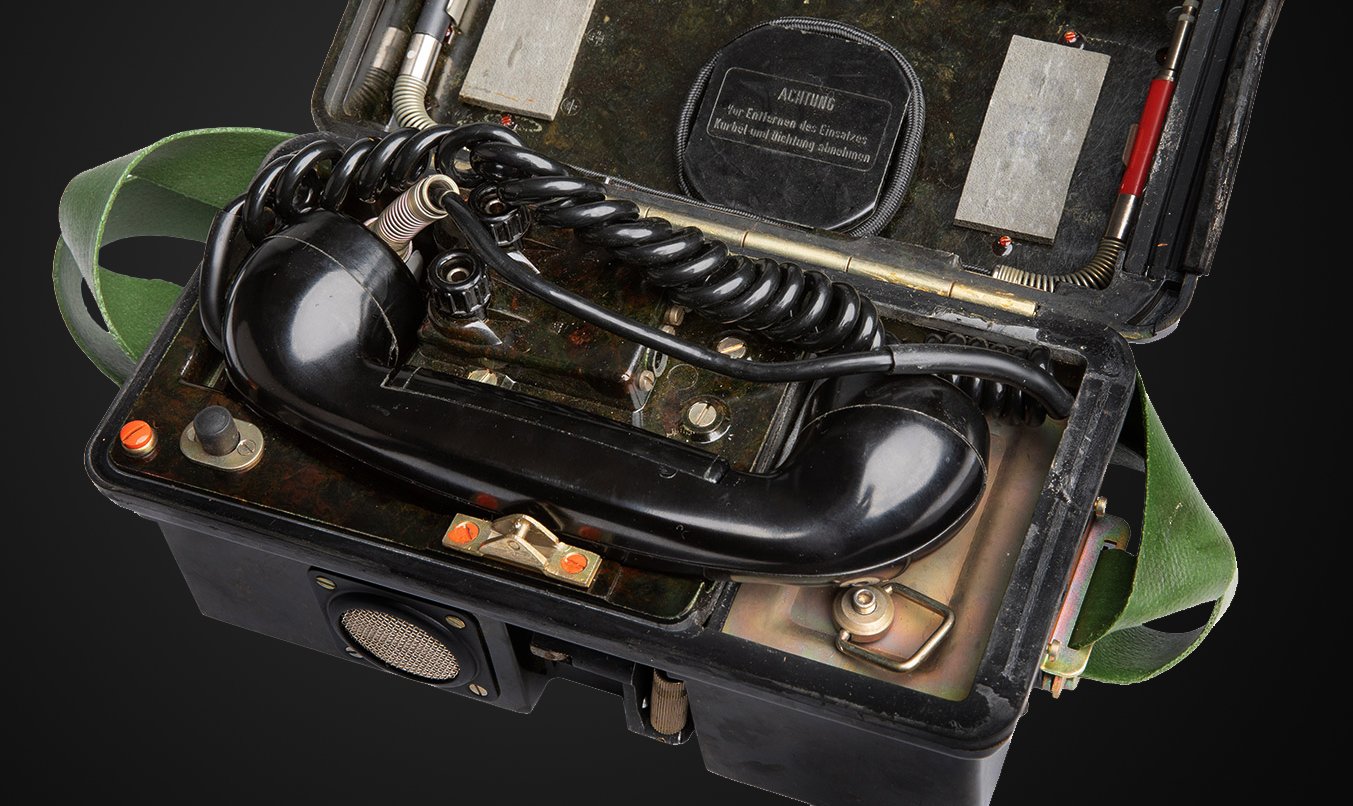 Field phones and Radios