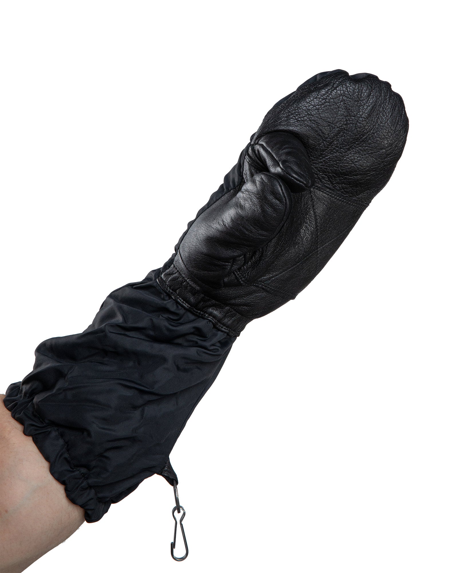 Swiss Mittens With Trigger Finger, Black, Surplus