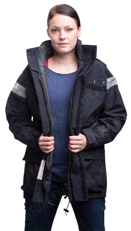 British Gore-Tex foul weather jacket, dark blue, surplus