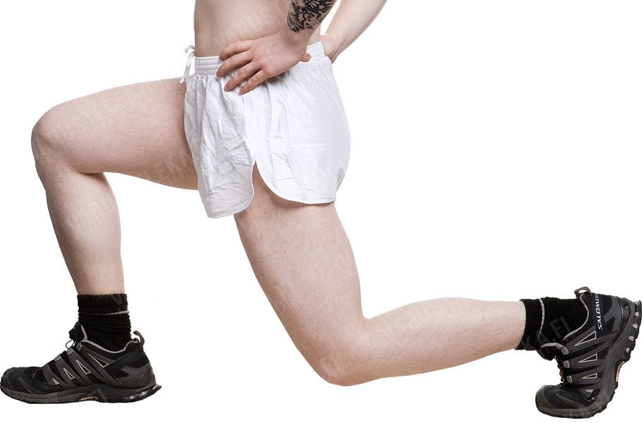 French Sports Shorts, Indecent, White, Surplus