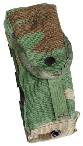 US MOLLE II M4 Double Magazine Pouch, Surplus