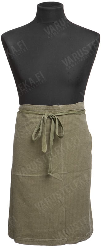 Czechoslovakian work apron, brown, surplus