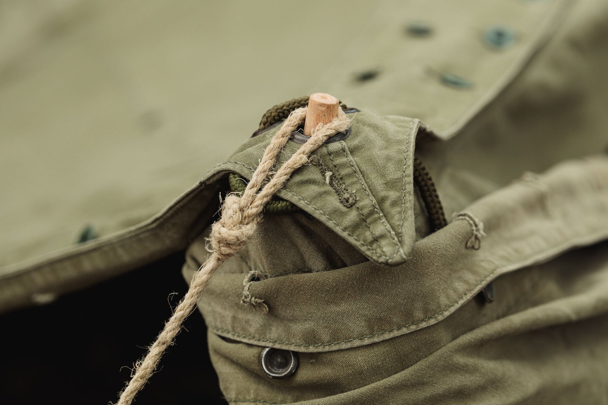 Norwegian Rhombus Shelter Quarter, Olive Drab, Surplus