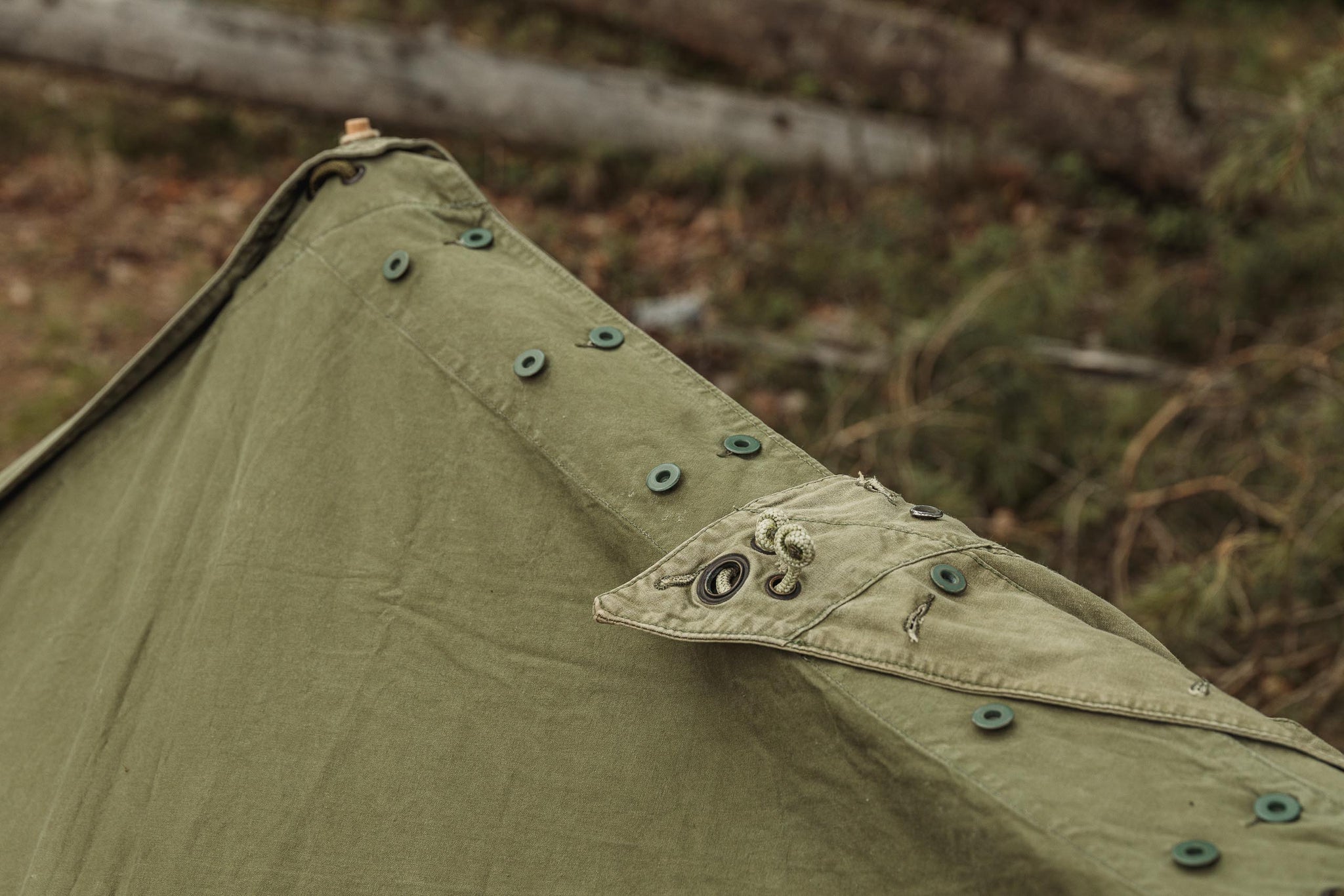 Norwegian Rhombus Shelter Quarter, Olive Drab, Surplus