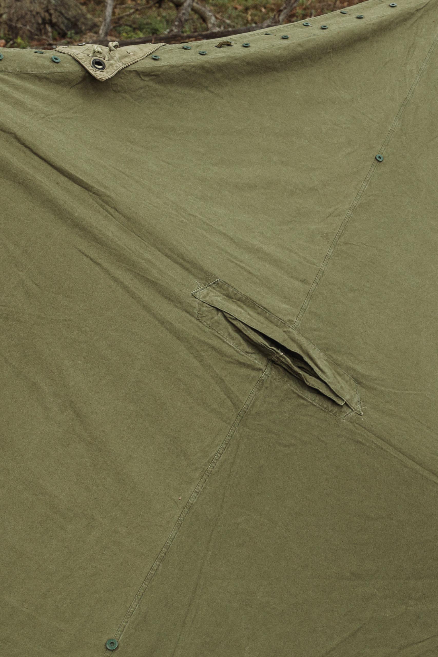 Norwegian Rhombus Shelter Quarter, Olive Drab, Surplus