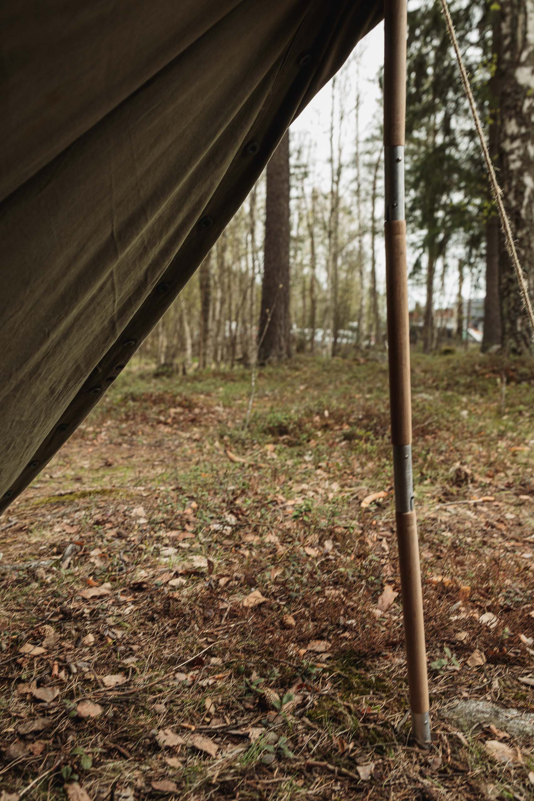 Norwegian Rhombus Shelter Quarter, Olive Drab, Surplus
