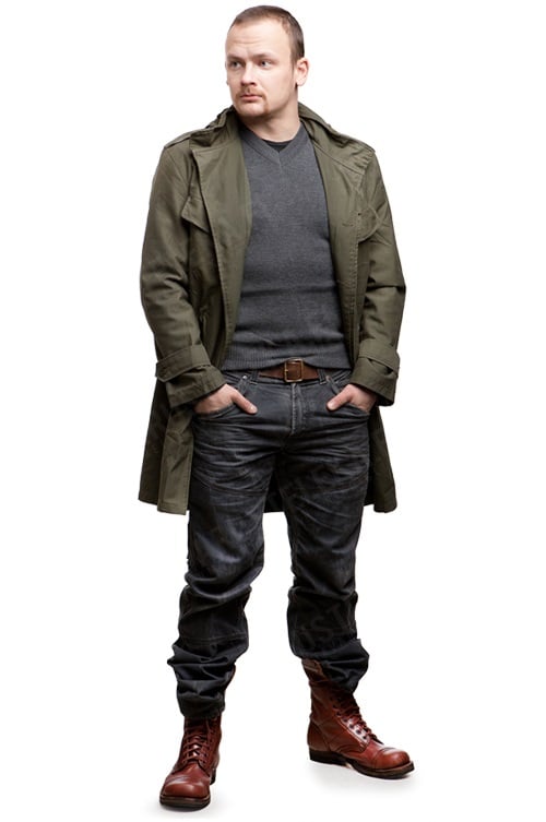 Belgialainen parka, M88, oliivinvihreä, ylijäämä