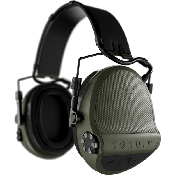 Sordin Supreme X2 Headband Leather Gel aktiivikuulosuojaimet