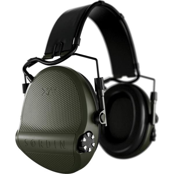 Sordin Supreme X2 Headband Leather Memory Foam aktiivikuulosuojaimet