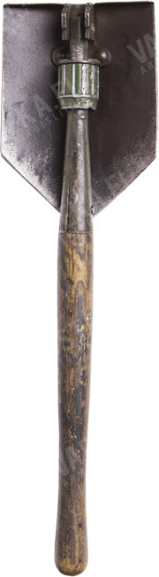 Austrian entrenching tool with pouch, surplus