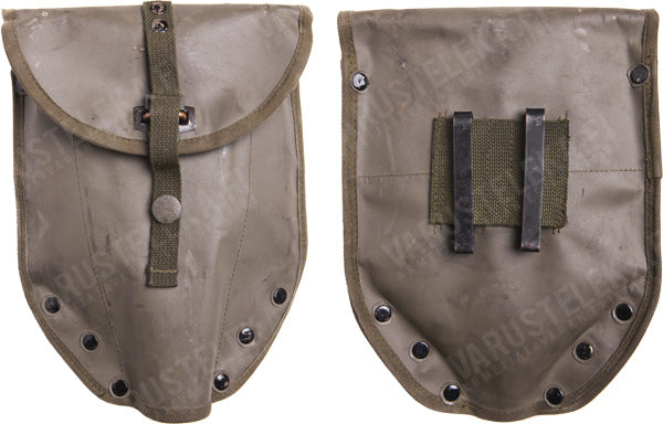 Austrian entrenching tool with pouch, surplus