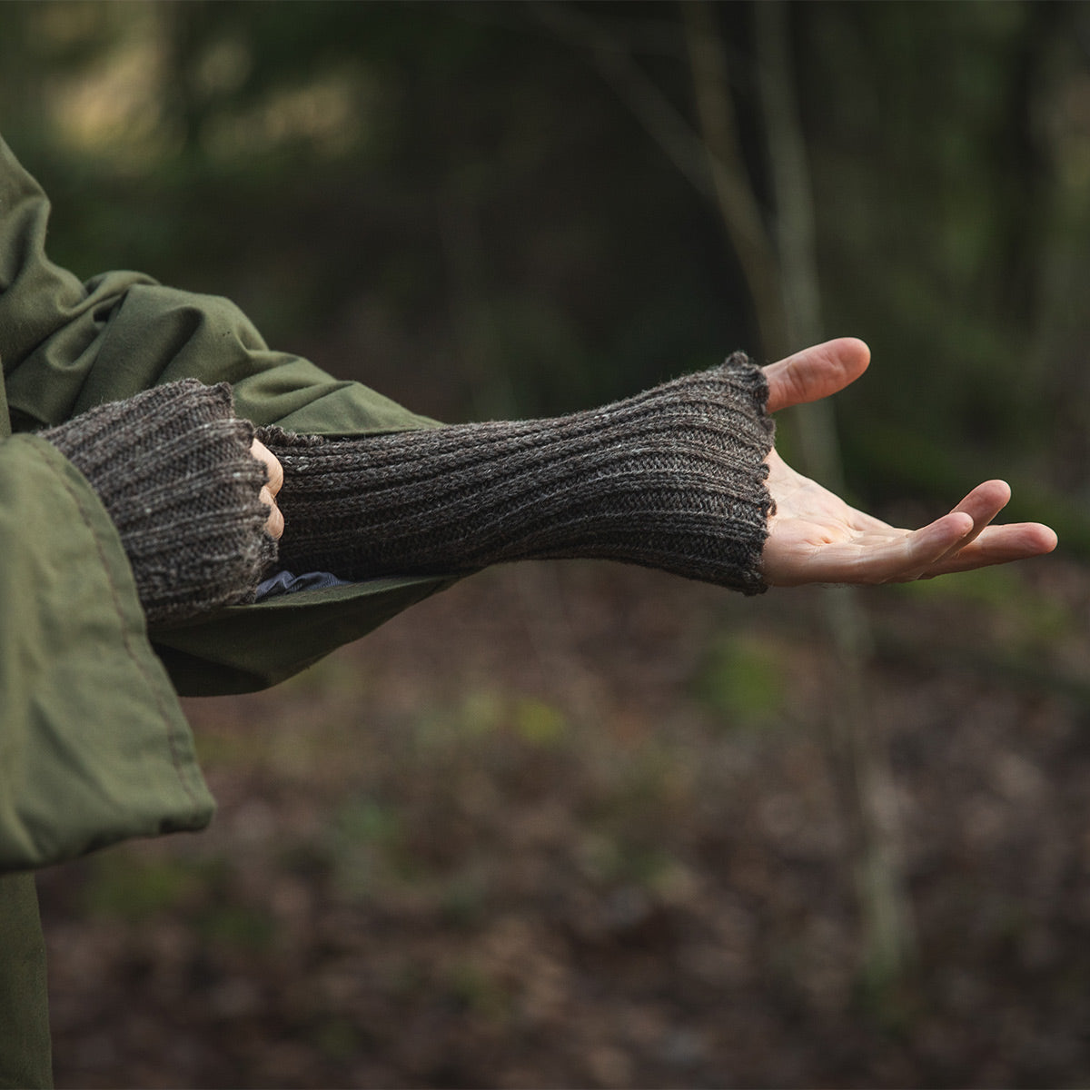 Swedish Wrist Warmers, Wool, Surplus