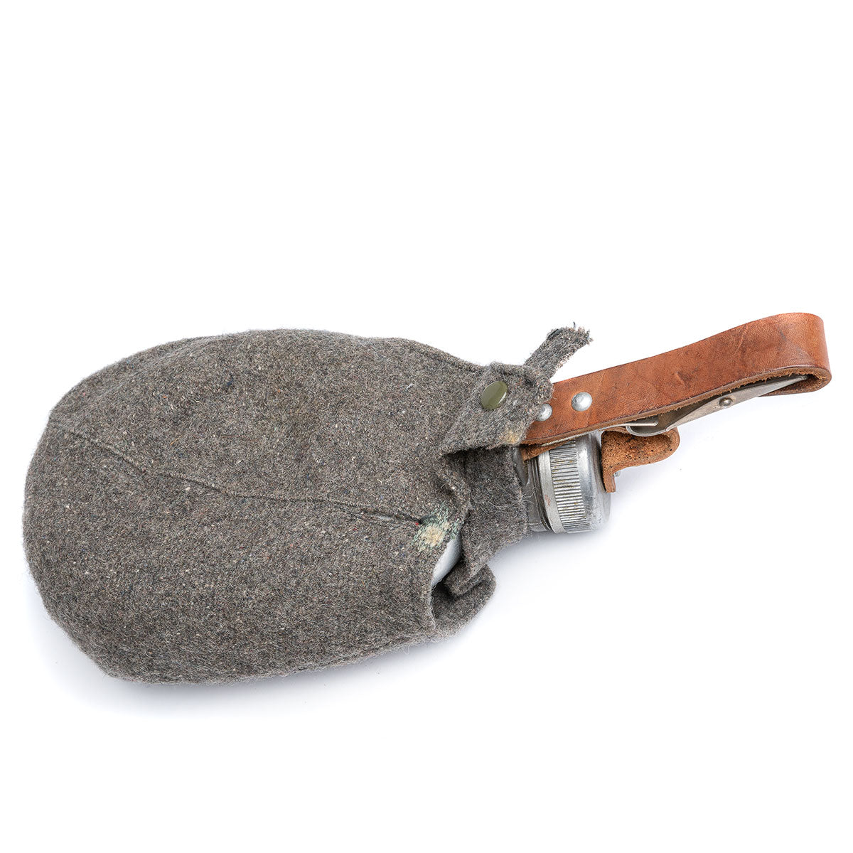 Swedish Canteen, Aluminum with Woolen Cover, Surplus