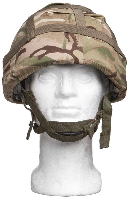 British Mk6/Mk7 Helmet Cover, MTP, Surplus
