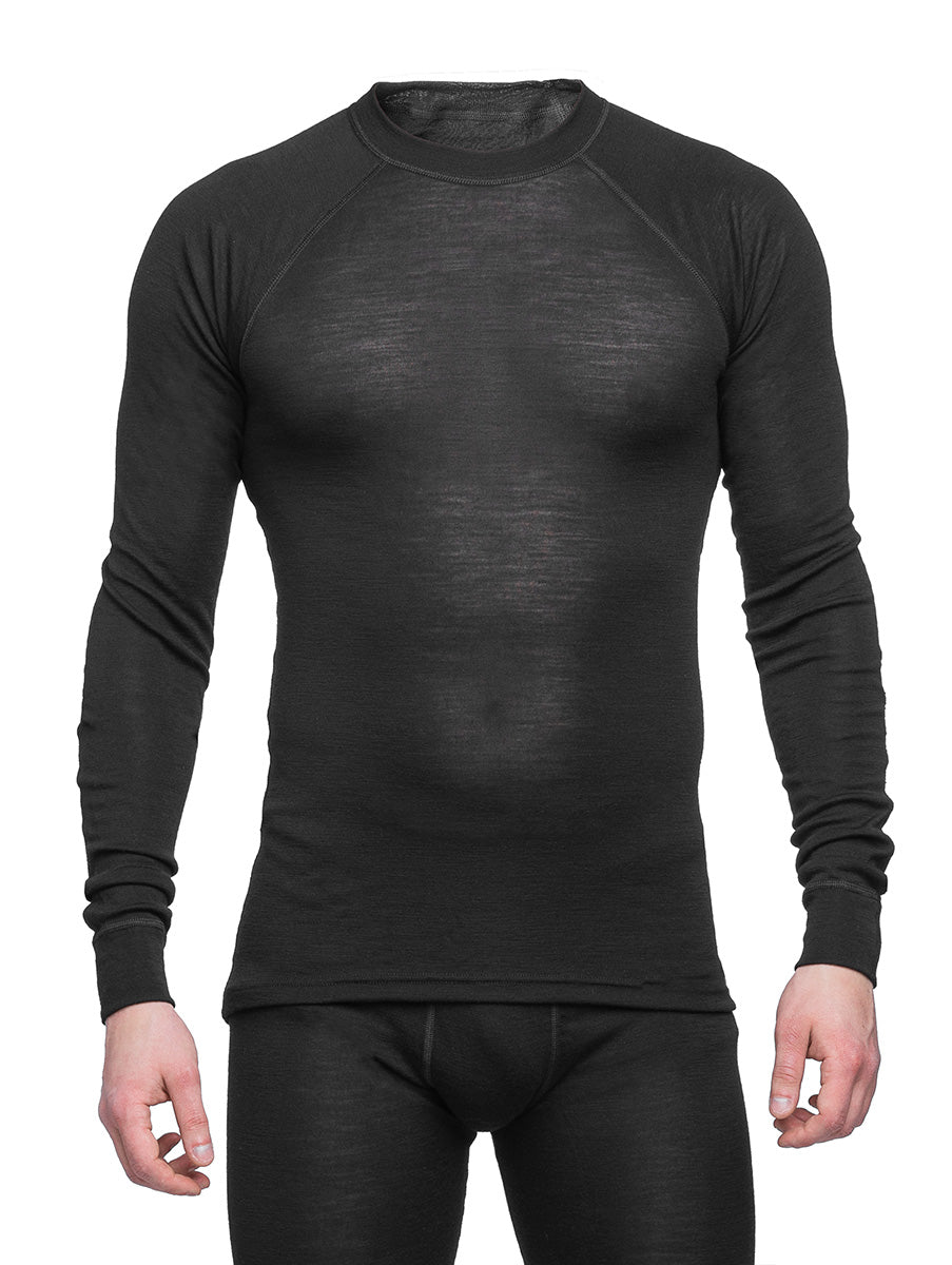 Varusteleka merinovillapaita, pitkähihainen